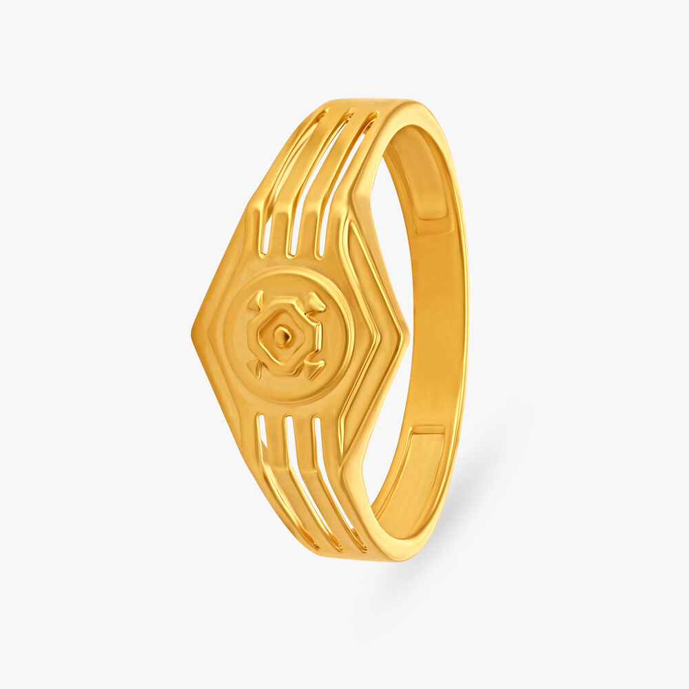 Buy Jewellery for Men Online | Buy Latest Jewellery Collections for Men |  Tanishq | Gold finger rings, Rings for men, Gold