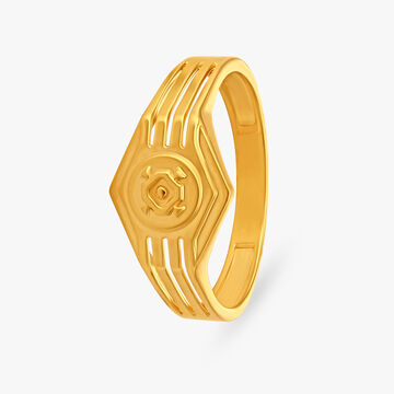 Geometric Ring for Men