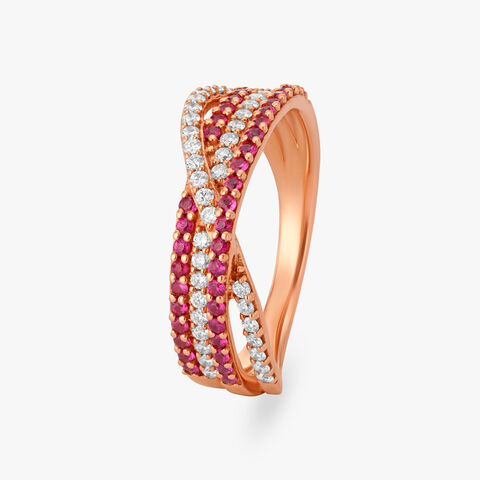 Whimsical Diamond Finger Ring