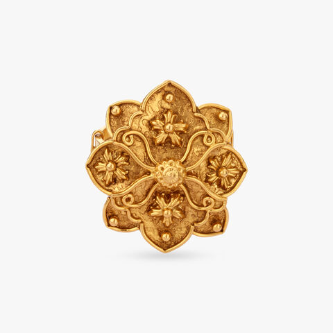 Temple Bloom Statement Ring