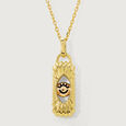 Enchanted Transformation 18KT Chain White Moon Stone  Pendant with chain,,hi-res image number null