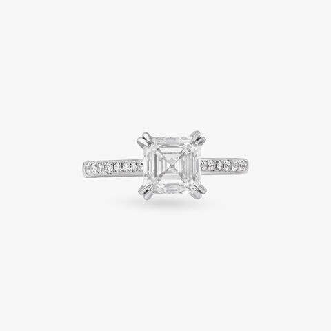 Stellar Poise Diamond Finger Ring