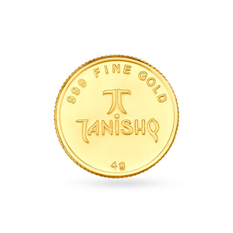 4 gram 24 Karat Gold Coin