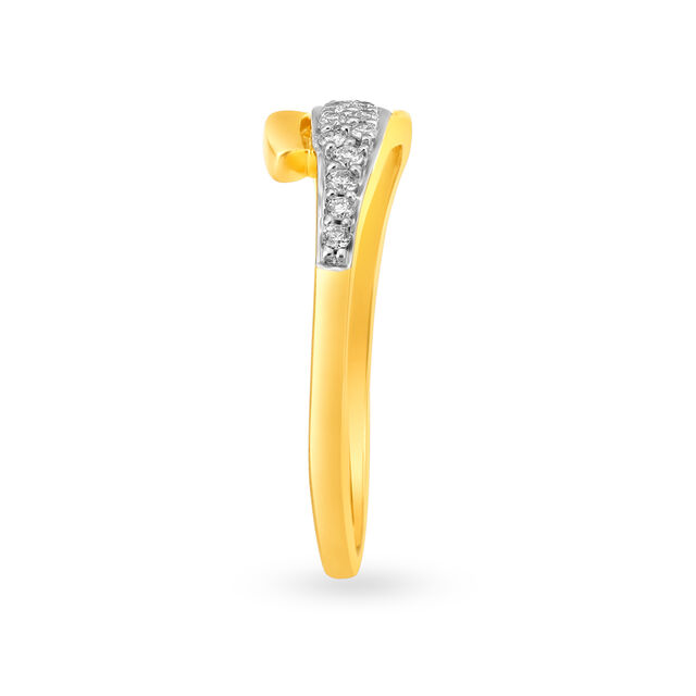 Artistic Design Fancy Diamond Finger Ring,,hi-res image number null
