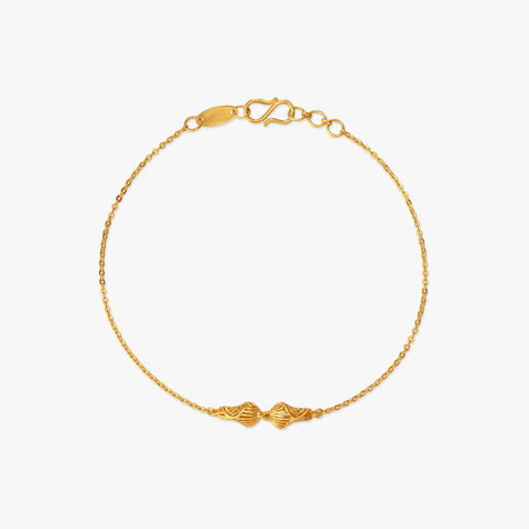 Shell Embrace Gold Bracelet