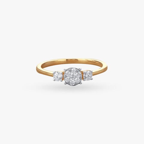 Classic Sparkle Diamond Finger Ring