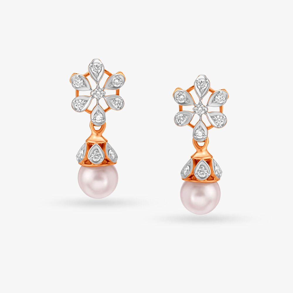 Charming Diamond Jhumkas