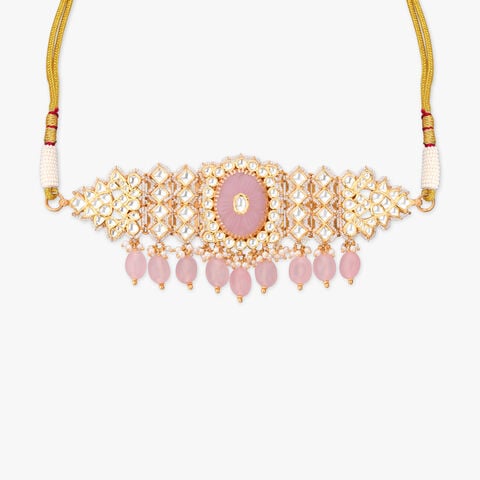 Oval Majesty Gold Necklace Set