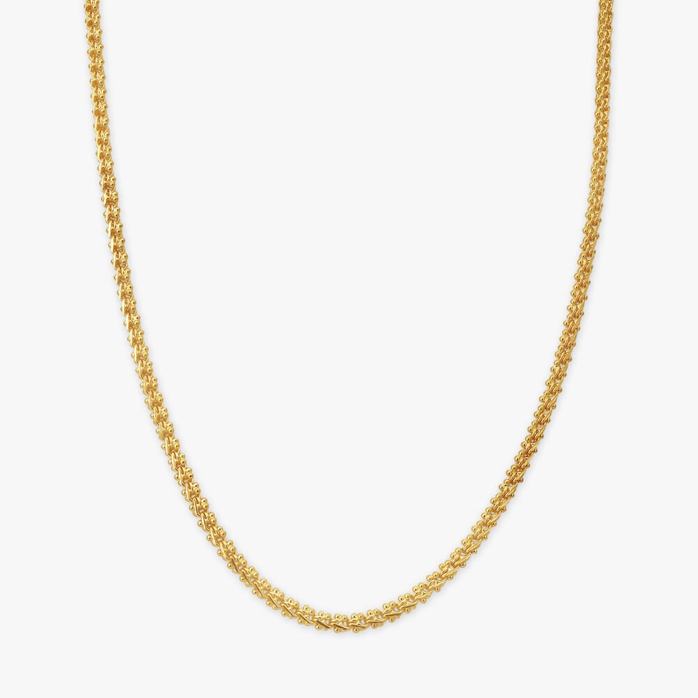 Ladies gold chain price sales