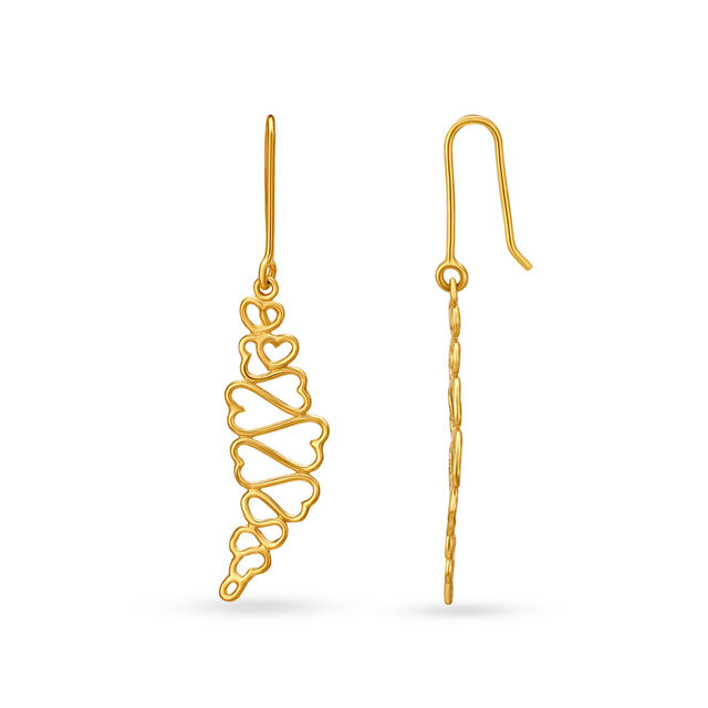 Gleaming Gold Hoop Earrings,,hi-res image number null