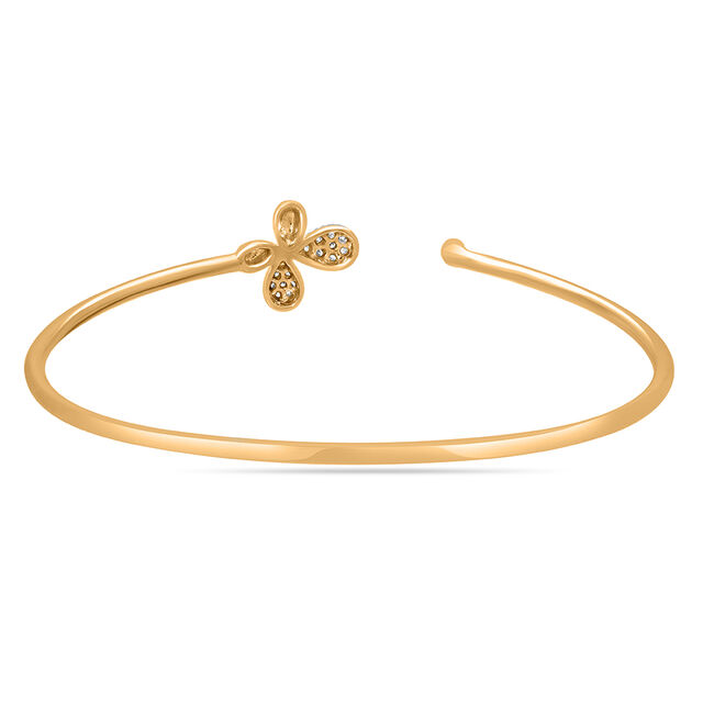 Mamma Mia 14 KT Yellow Gold Free Spirit  Bangle,,hi-res image number null