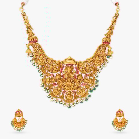 Ashta Lakshmi Gold Haram Set