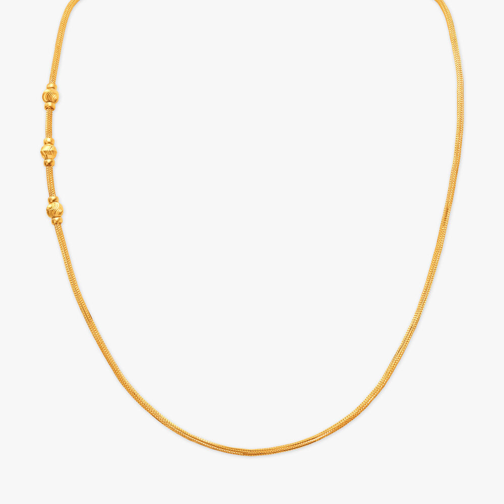 Aura of Sophistication Mugappu Chain