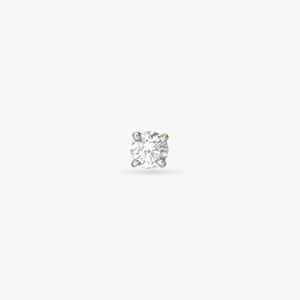 Tanishq platinum nose pin deals