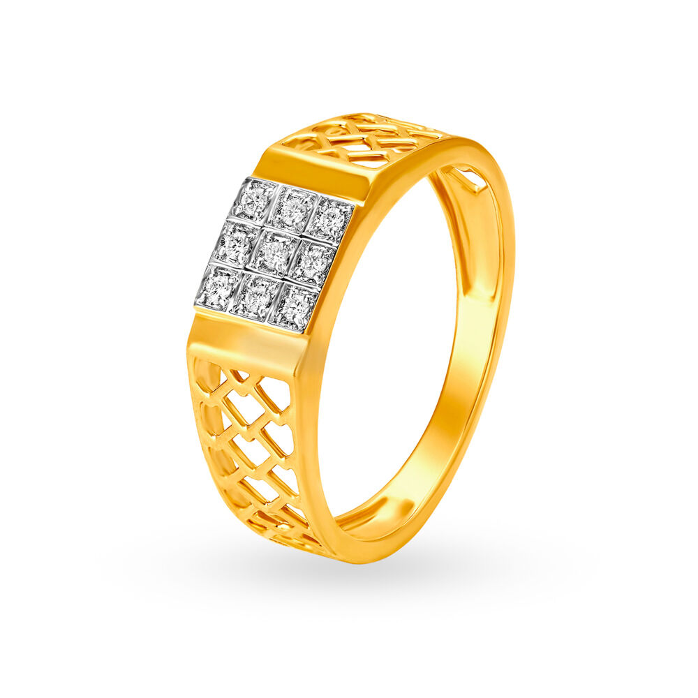 1 gram gold ring tanishq deals