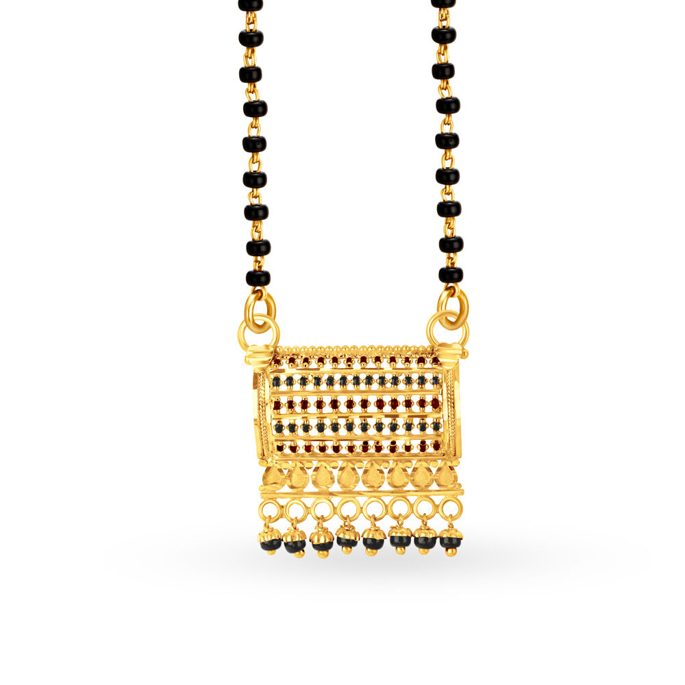 Stylish Gold Mangalsutra Pendant