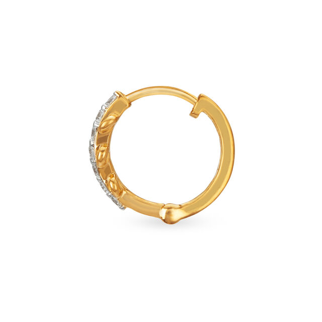 Elegant Stunning Diamond Nose Ring