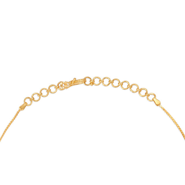 Striking Gold Necklace Set,,hi-res image number null
