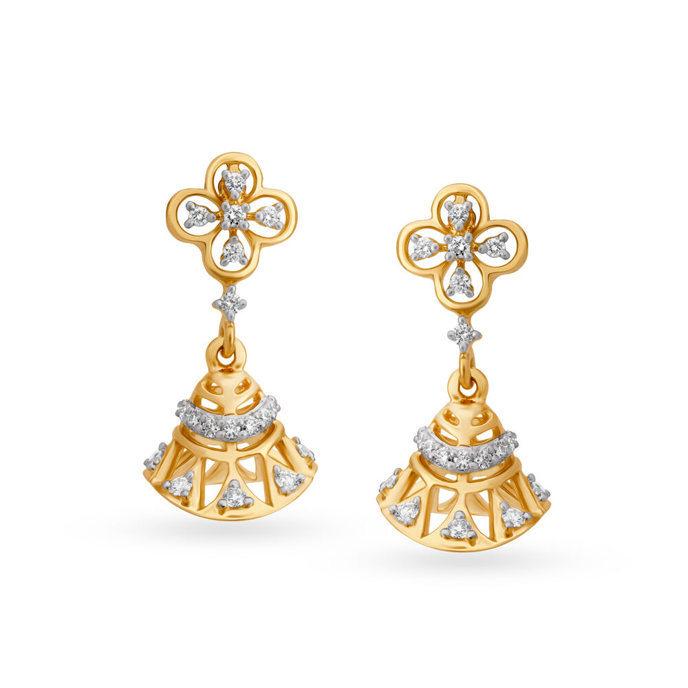 Tanishq diamond shop jhumka