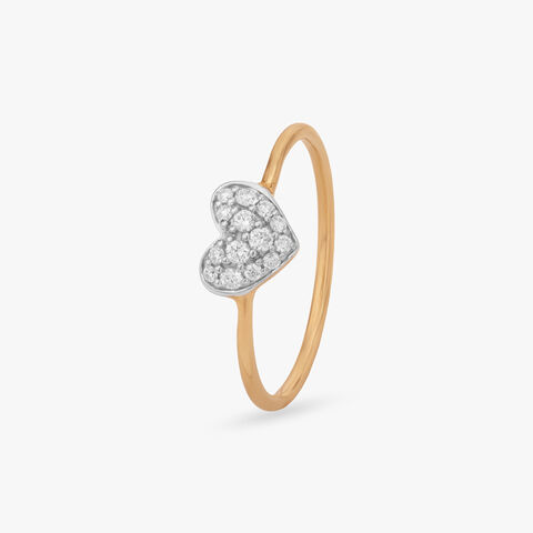 Heart Whisper Diamond Ring