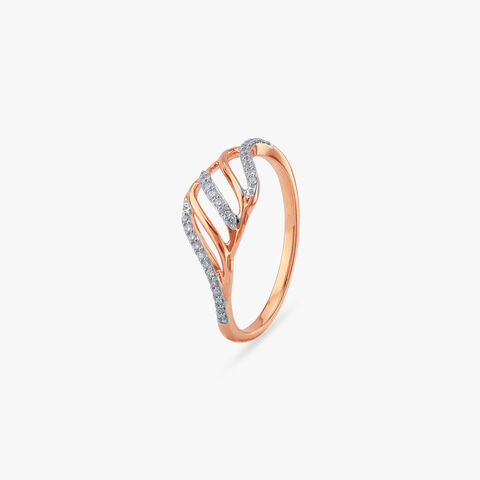 Glimmer Glide Diamond Ring