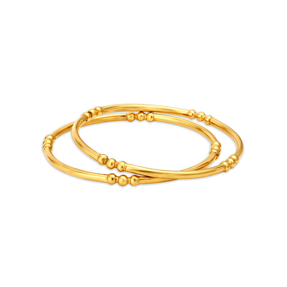 Dainty Gold Bangles