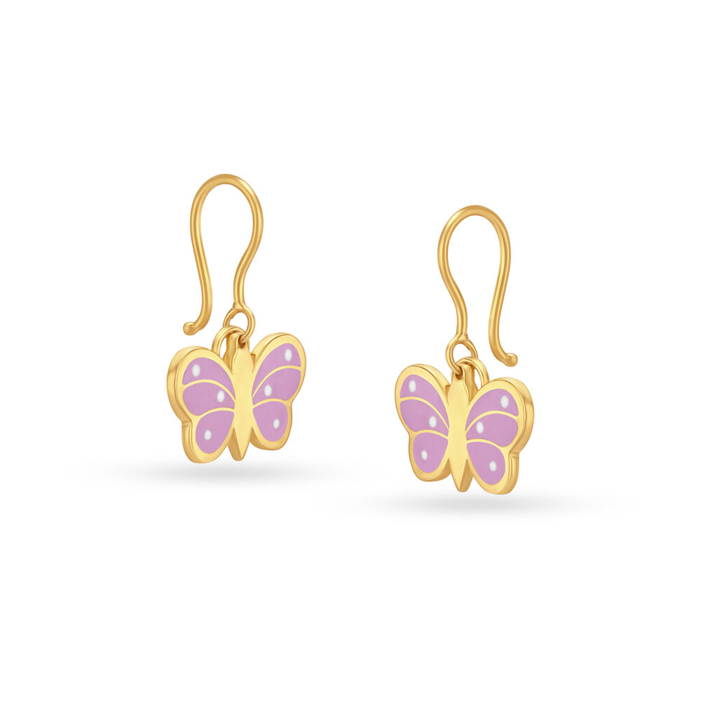 Tanishq butterfly earrings sales