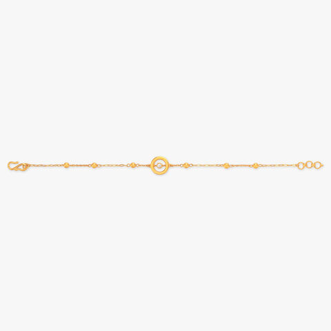 Orbit Gleam Gold Bracelet