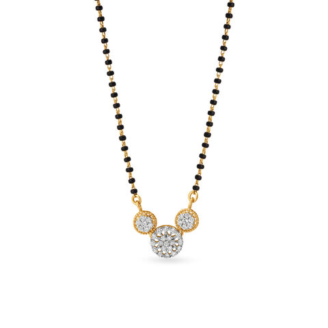Trio Spark Diamond Mangalsutra