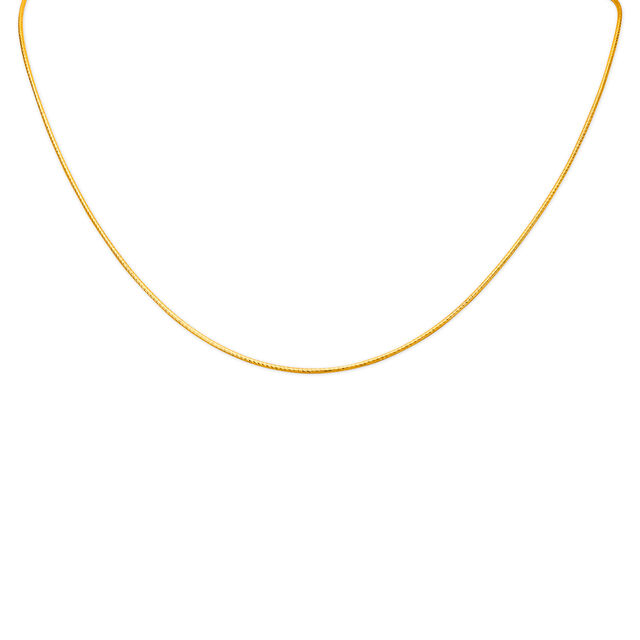 Contemporary Sleek Gold Chain,,hi-res image number null