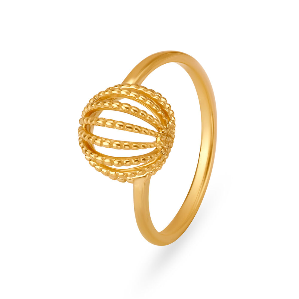 TANISHQ 18KT Gold and Diamond Finger Ring (17.20 mm) in Bangalore at best  price by Tanishq Jewellery - Justdial