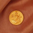 Goddess Lakshmi with Lotus Motif 22 Karat Gold Coin,,hi-res image number null