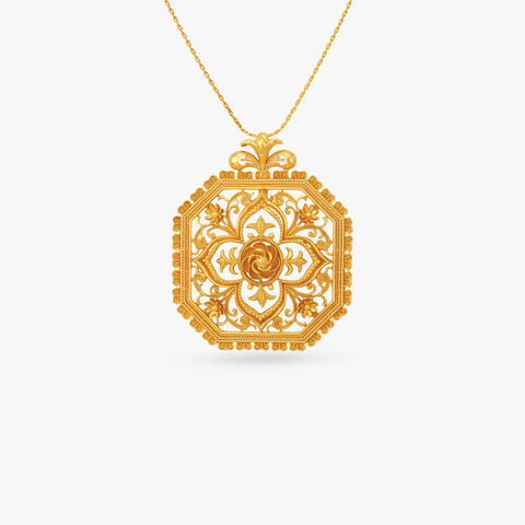 Dalan Noksha Gold Pendant