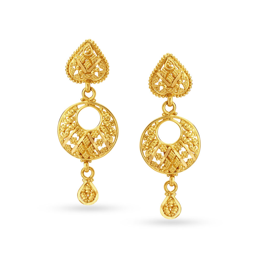 Chandbali tanishq on sale