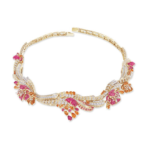 Blooming Poppy Necklace Set