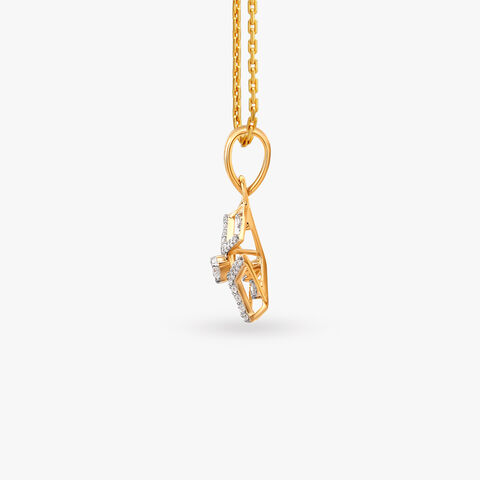 Prism of Light Diamond Pendant