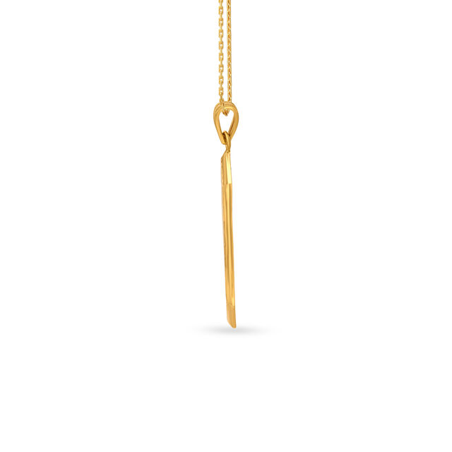 Chic Modern Men's Laser Cut Pendant,,hi-res image number null