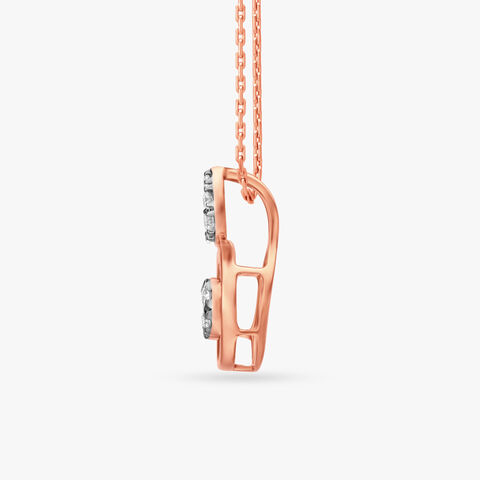 Aura Loop Diamond Pendant