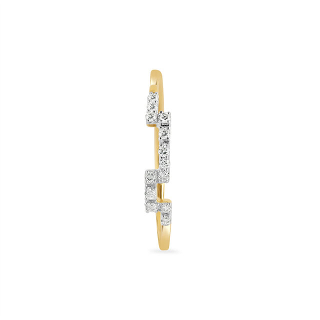 14KT Yellow Gold Martini Finger Ring,,hi-res image number null