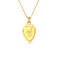 Sri Ram Engraved Men's Laser Cut Pendant,,hi-res image number null