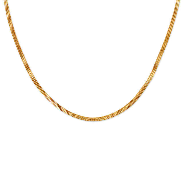 Classy Modern Gold Box Chain,,hi-res image number null