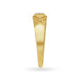 Handsome 18 Karat Gold Criss-Cross Patterned Ring,,hi-res image number null