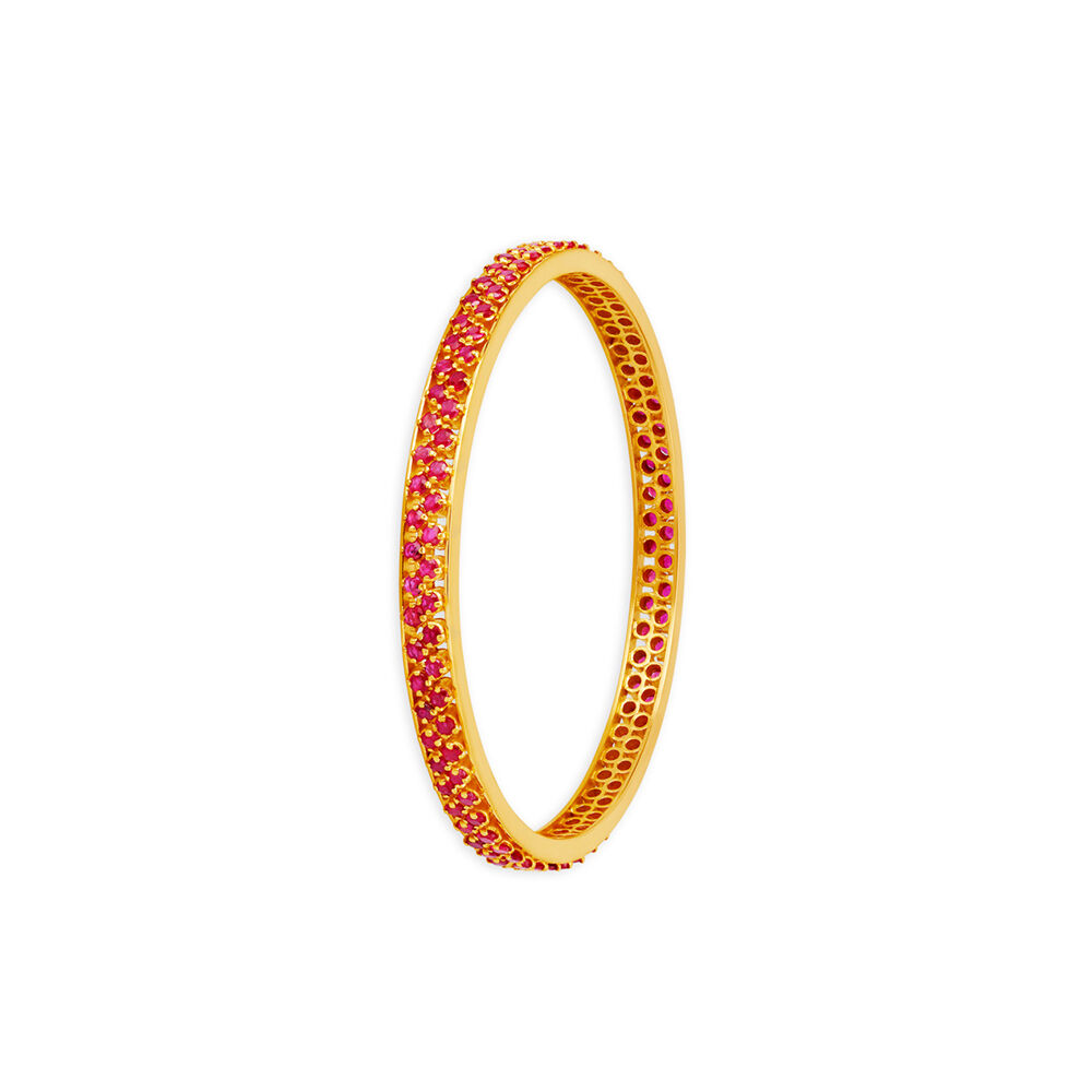 Ruby bangles tanishq best sale