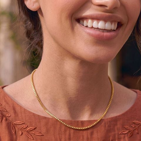 Classic Cable Gold Chain
