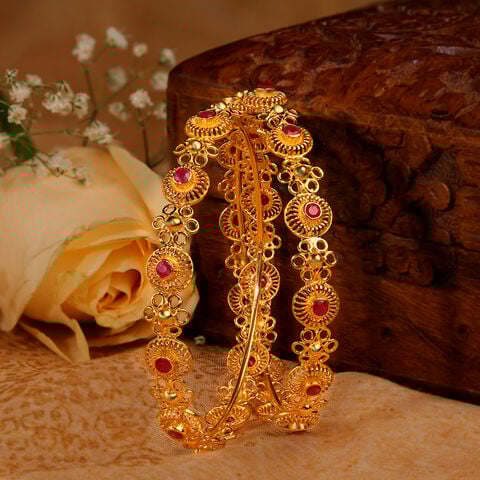 Timeless Floral Bangles