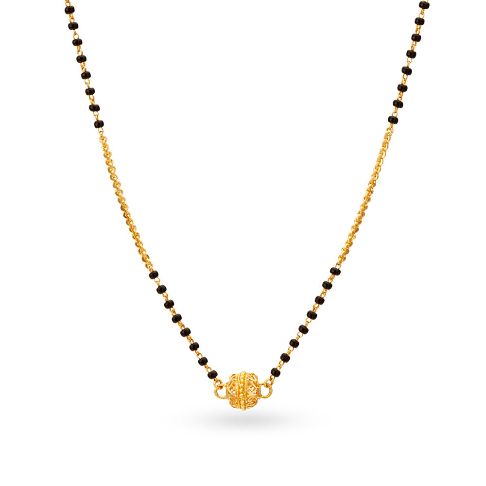 Ball sales mangalsutra design
