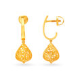 Contemporary J Bali Gold Hoop Earrings,,hi-res image number null