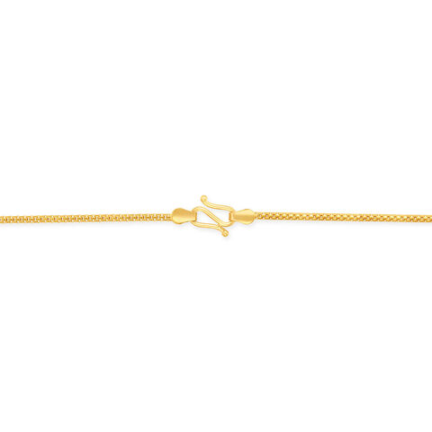 Flat Links Gold Chain For Men