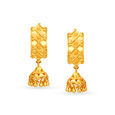 Magnificent Geometric Fusion Jhumkas,,hi-res image number null