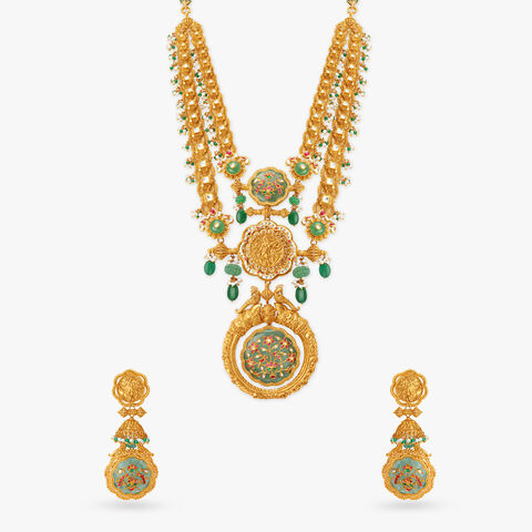 Magnanimous Gold Necklace Set